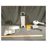 Anchor May swivel pulley and two line guides