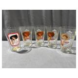 (4) Coca-Cola Magnificent Ladies Glasses & 1913
