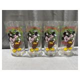 (4) Mickeyï¿½s Christmas Carol Coca-Cola Tumblers