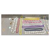 Vintage jewelry necklaces ring pendants  15 pc