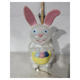 Empire Easter Bunny Blow Mold- Has Cracks