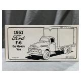 First Gear Die-cast 1:34 1951 Ford F-6 NAVJO