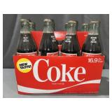 Coca-Cola 16.9Oz size 8 pack glass bottles