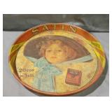 Satin cigarettes 13.75 in round metal