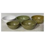 Unmarked Confetti Mixing Bowls