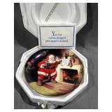 ï¿½93 Franklin Mint Coca- Cola Christmas Plate