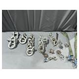 Clevis & Eye Bolts (3) 1 3/4 2-m24 7-m20