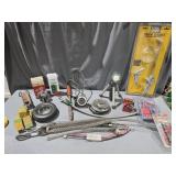 Tooling Lot: Engine Cleaner, Firestone Ashtray,