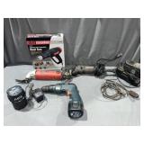 Tooling lot Hyper Tough Corded Oscillating tool