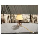 Home decor sunshine and trees paintings moose