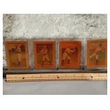 Turkey red cigarette baseball cards 1 add back
