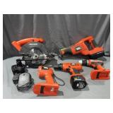 Black& Decker battery powered tools circular