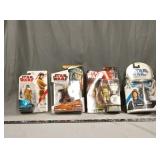 Star wars action figures new in the box