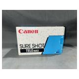 Canon Sure shot TELEmax camera & Manual