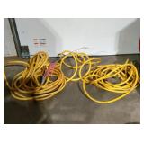 Long air hose and sprayer