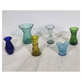 Crackle Glass Vases