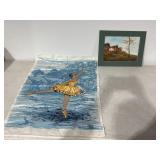 Ballerina Tapestry & Farm Painting