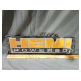 Hemi powered .. hanging sign 18 x 5.25 inch