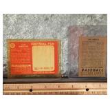 1951 Bowman baseball card number 127 sal