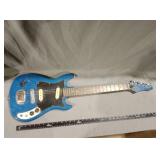 CMI e200 blue 6 string electric guitar