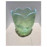 Fenton 95th Anniversary Atlantis Koi Vase