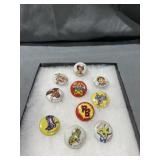 (10) Post Grape Nuts Flakes Cereal Pinback