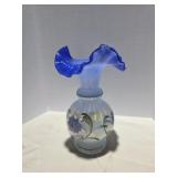 Fenton Glass Messenger Exclusive Blue Harmony