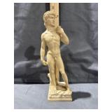 Gino Ruggeri "David" 9" Marble Statue- Italy