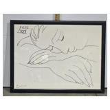 Woman Sleeping By: Pablo Picasso