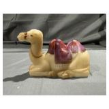 Fenton Art Glass Nativity Camel Hand Painted