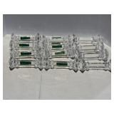 (12) Irene Lead Crystal Knife Rest Made