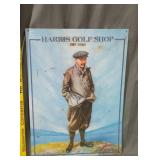 12 X 16.75 In Harris Golf Shop Est 1923 Hanging
