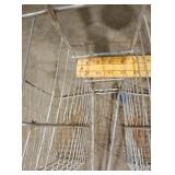 20 x 20 vtg wire bike dual basket