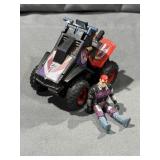 Kenner 1985 M.A.S.K. Iguana Car W/ Lester Sludge