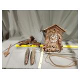 Antique German 8 day cuckoo clock needs some love