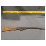 Antique toy gun pop gun metal products co 21, 1/2