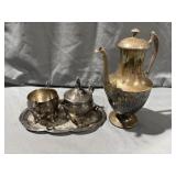 Newport Gorham Silver Plate Tea Set