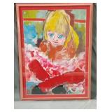 18x24 in,  oil painting on paper  by Marion