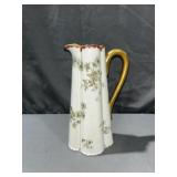 HAVILAND Gold Trim Floral Design Pot