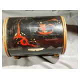 Hand painted cherry blossom nautical vintage