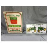 Eight and a half by 12 parking for Oliver owners