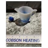 Vintage acro agate house marble and cup