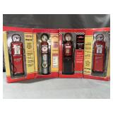 (4) Snap-on die cast gas pump bank 8ï¿½ tall
