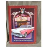 17.5x12.5 in Ford Fairlane metal sign