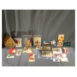 Vintage postcards ads cards