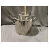 Large 3 piece deep frying  pan /turkey frying pie