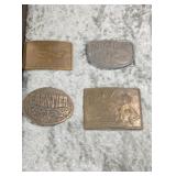 Vintage belt buckles Coca-Cola nude woman Marine