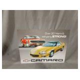 16 x 12.5 in Chevy Camaro over 30 years strong