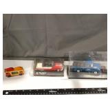 Die cast 1956 Ford F100, 1955 Pontiac Star Chief,