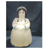 Dutch girl cookie jar made in USA
